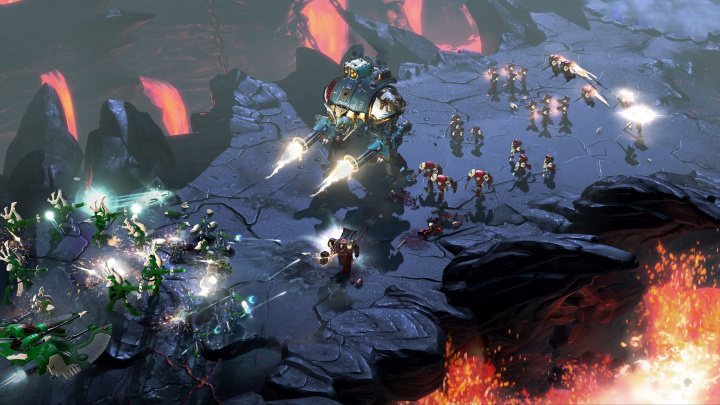 V Dawn of War III budete dobývat katedrály, lávové planety i vesmírnou stanici