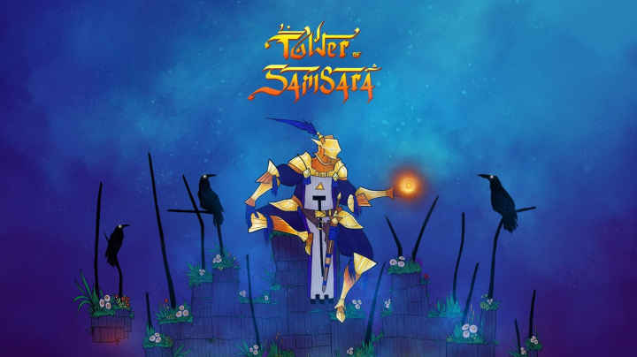 Mytologická plošinovka Tower of Samsara vás nechá vystoupat až k nirváně