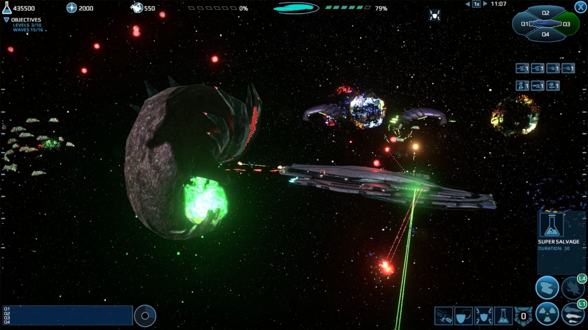 Tower defense Infinium Strike se tváří jako vesmírný simulátor