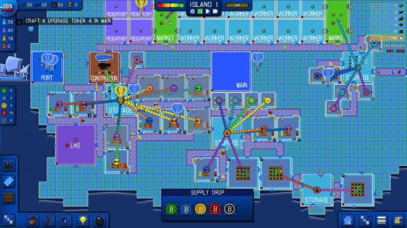 Ve strategii Blueprint Tycoon stavíte továrnu na produkci technických výkresů