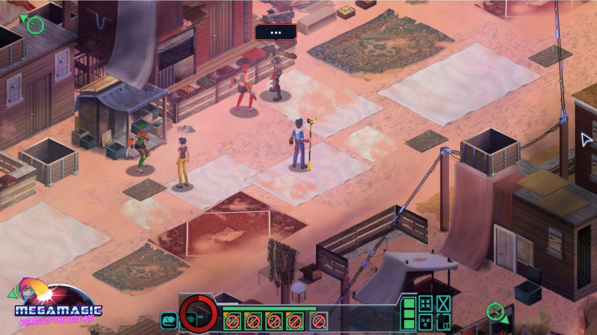 Megamagic: Wizards of the Neon Age kombinuje RPG, strategii a styl 80. let