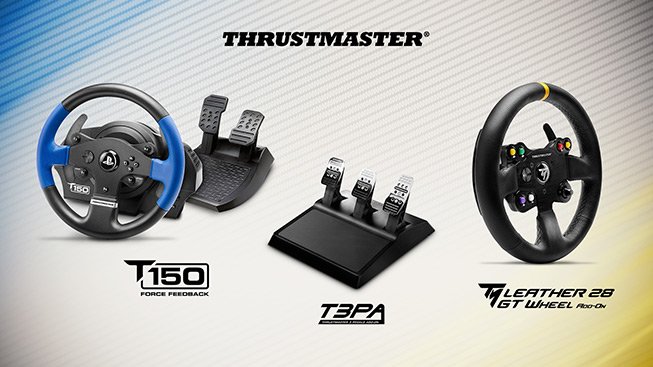 Staň se profesionálním jezdcem s produkty Thrustmaster