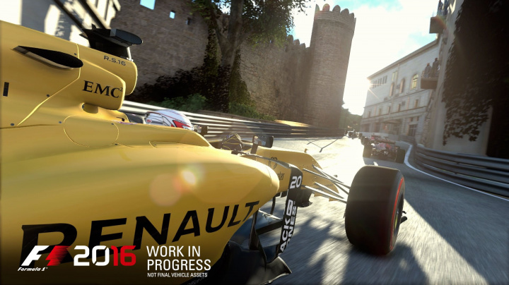 F1 2016 vyjde v druhé polovině srpna i s okruhem v Baku