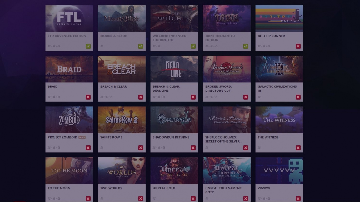GOG Connect vám umožní přenést některé hry ze Steamu do své GOG knihovny