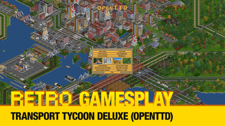 Retro GamesPlay: hrajeme Transport Tycoon Deluxe (OpenTTD)