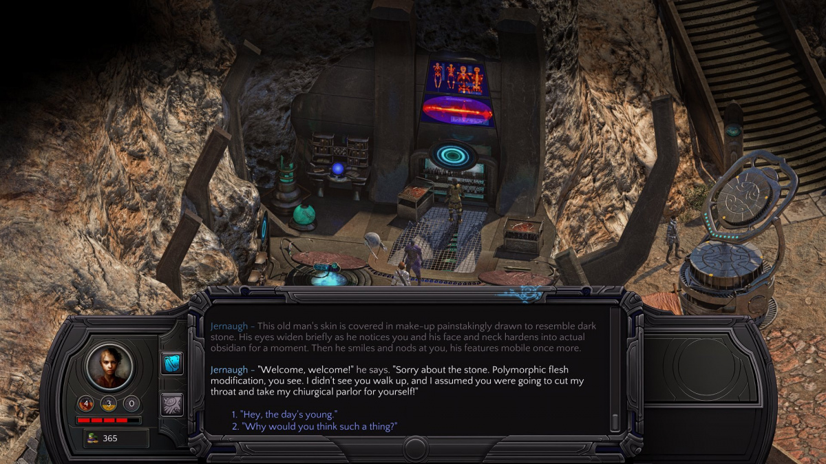 V Torment: Tides of Numenera můžete protivníky během boje přemlouvat