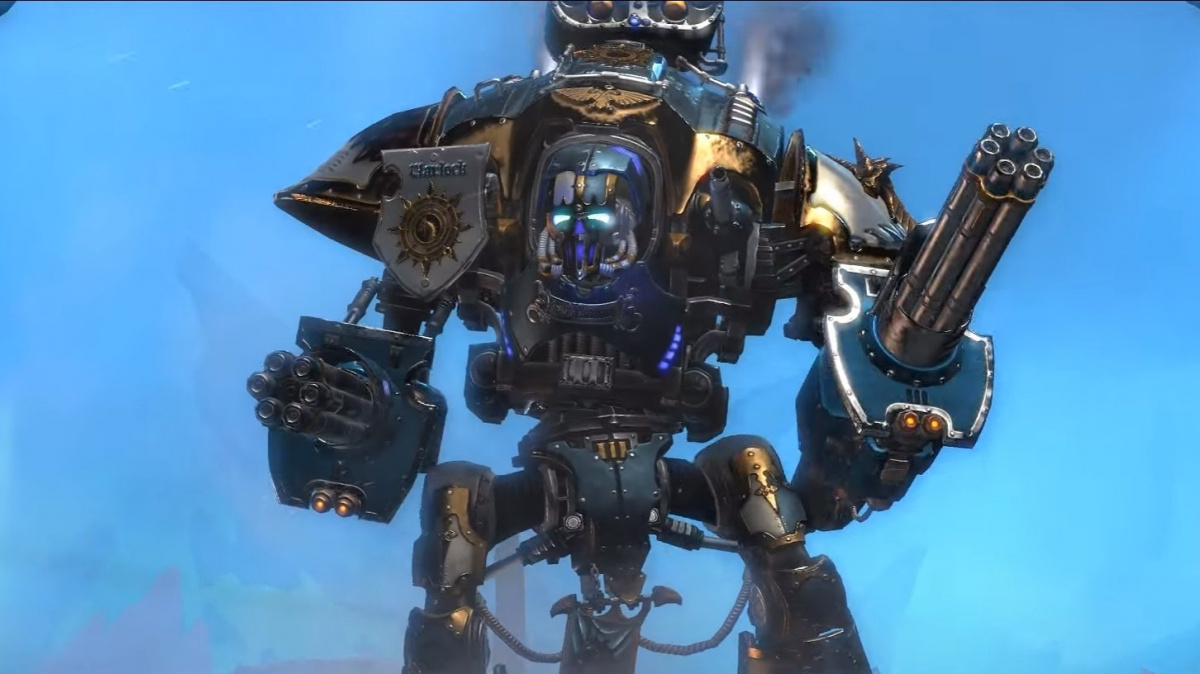 Prvním záběrům z hraní Dawn of War III dominuje majestátní Imperial Knight