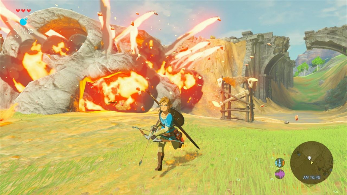 V nových videích na The Legend of Zelda: Breath of the Wild dojde na prozkoumávání i souboje