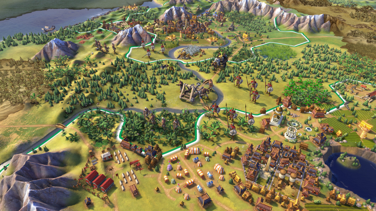Podívejte se na hodinu a půl souvislého hraní Civilization VI za Brazílii