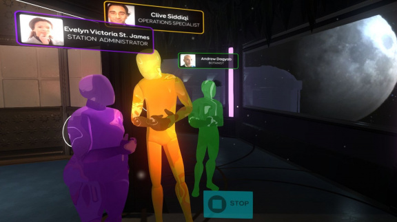 Vyprávění příběhu ve sci-fi adventuře Tacoma obstarají příběhy hologramů