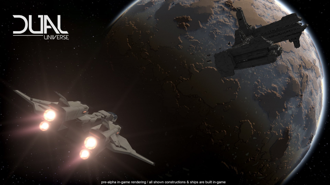 Ambiciózní vesmírná onlinovka Dual Universe vyrazila na Kickstarter