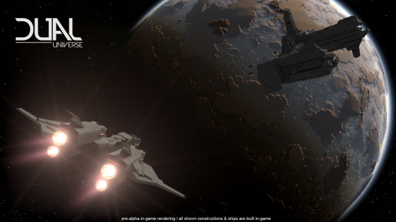 Ambiciózní vesmírná onlinovka Dual Universe vyrazila na Kickstarter