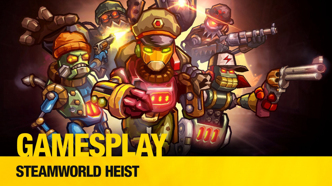GamesPlay: hrajeme stylovou tahovku SteamWorld Heist
