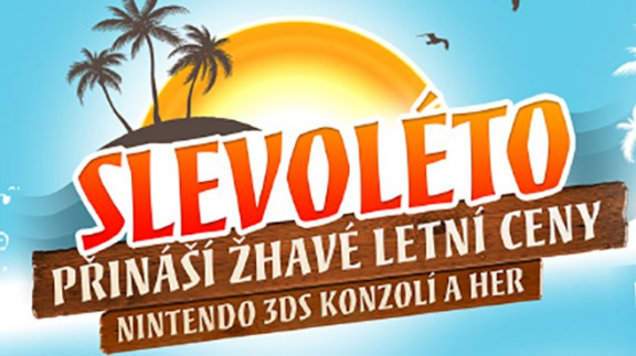 Slevoléto přináší žhavé letní ceny Nintendo 3DS konzolí a her