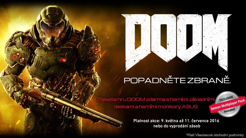 Vyhlášení výherců soutěže s Asusem o 3 kódy na střílečku Doom