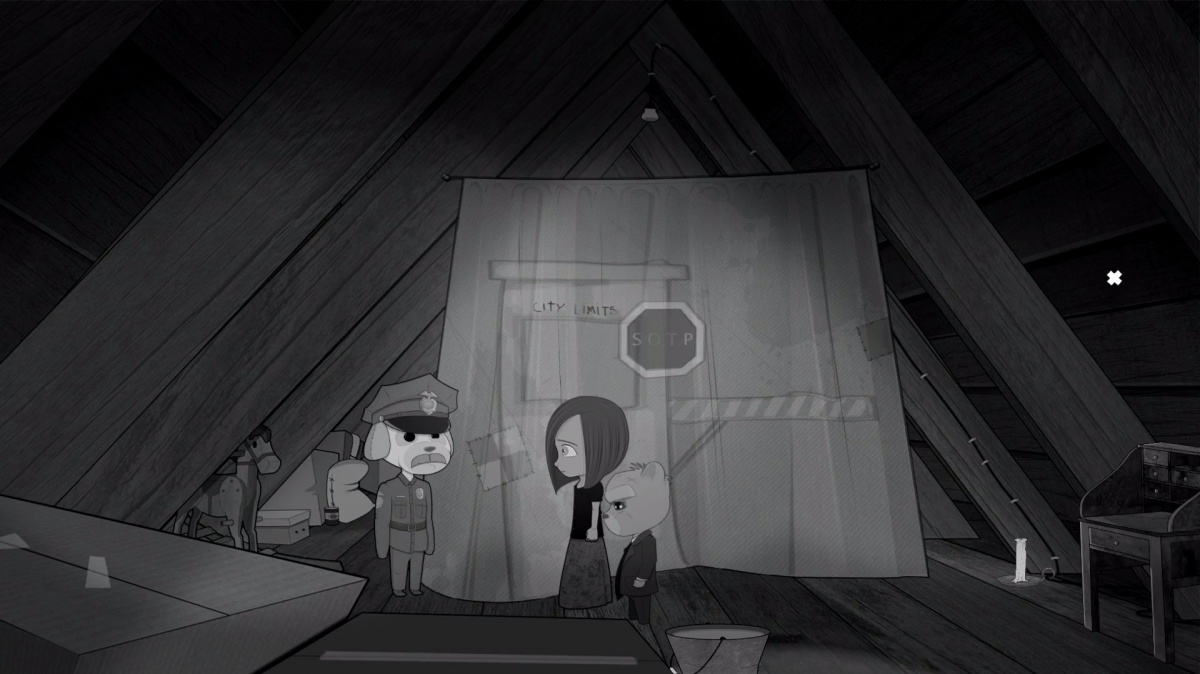 V noirové detektivce Bear With Me vyšetřujete případ ztraceného chlapce s pomocí plyšového medvěda