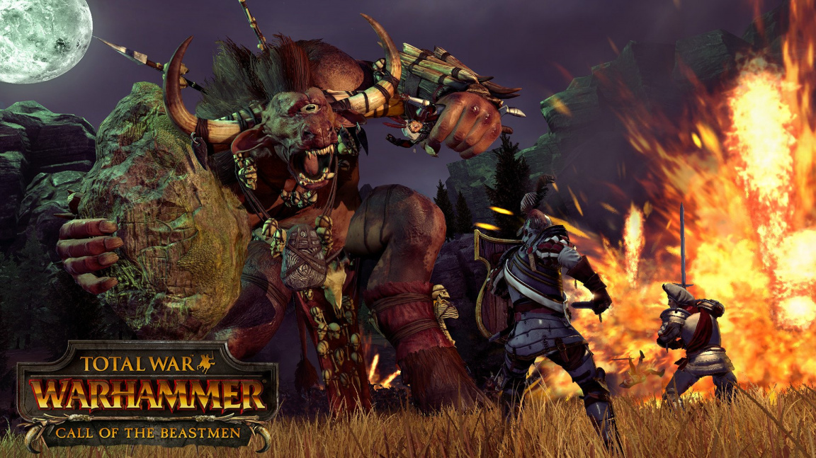 Nové DLC přidá do Total War: Warhammer minikampaň za Beastmeny