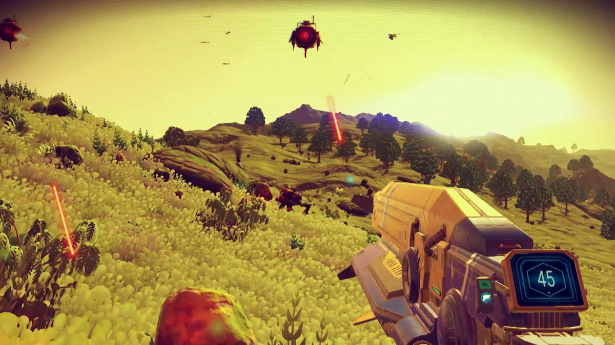 Video z No Man's Sky předvádí souboje ve vesmíru i na planetách