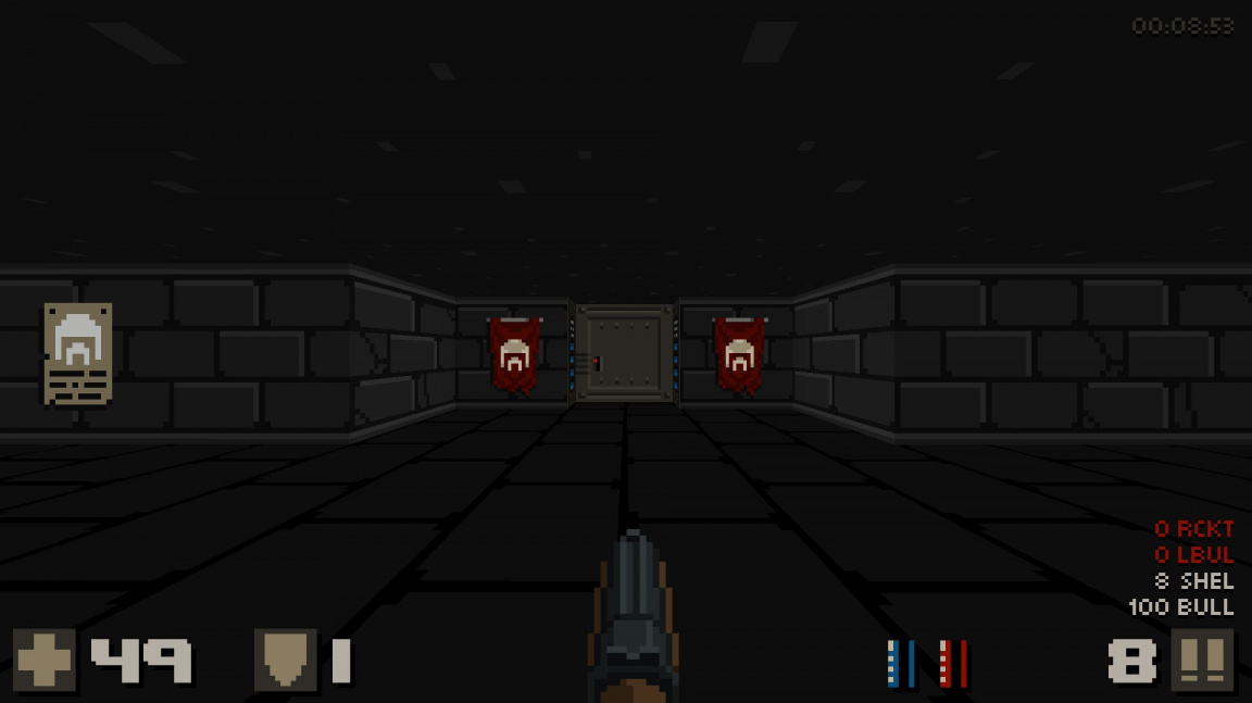 Česká retro střílečka Intrude vypadá jako Wolfenstein 3D z budoucnosti