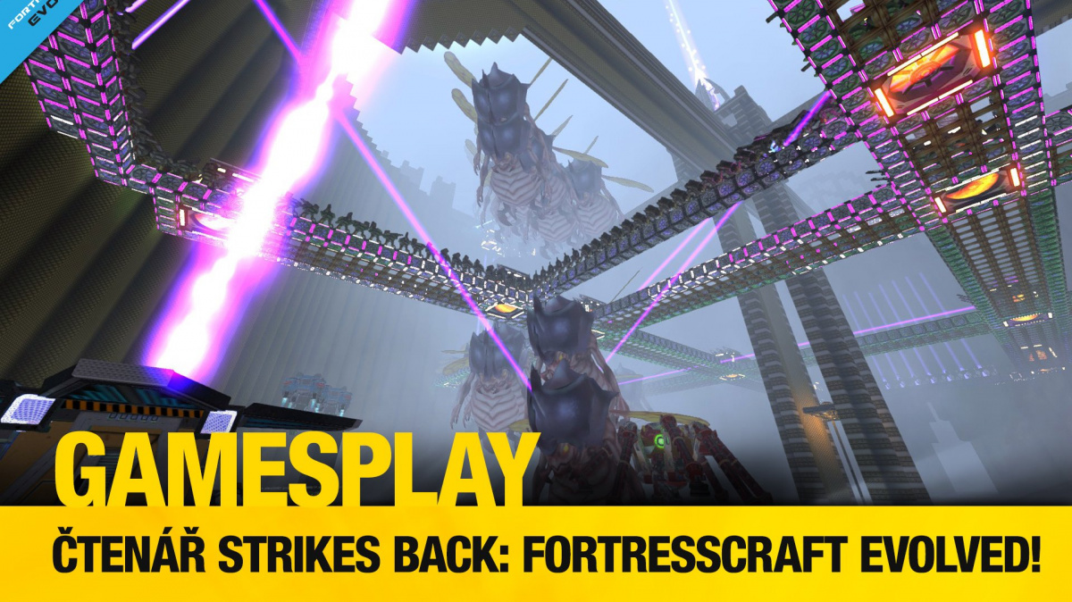 Čtenářský GamesPlay: hrajeme budovatelský sandbox FortressCraft Evolved!