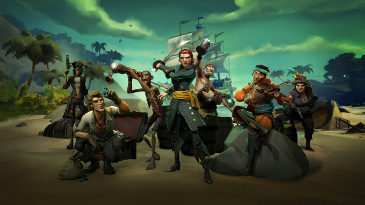Sea of Thieves byla od začátku navržena pro kooperativní hratelnost
