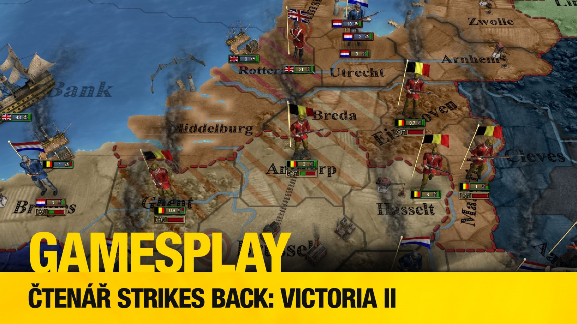 Čtenářský GamesPlay: hrajeme historickou strategii Victoria II