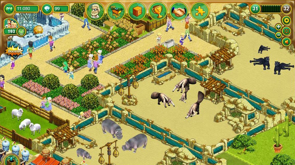 Zavzpomínejte na ZOO Tycoon s webovou strategií My Free ZOO