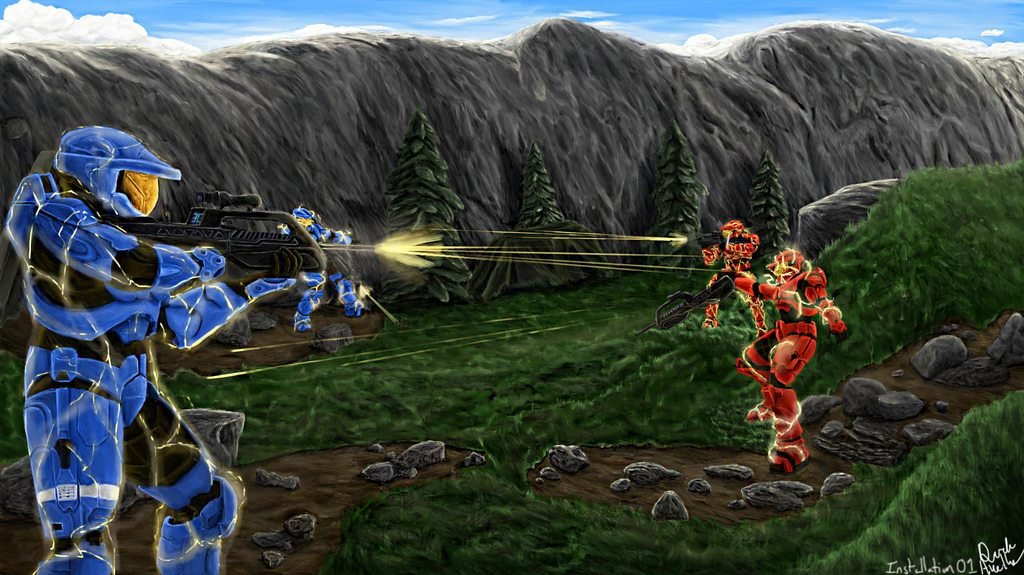 Installation 01 chce nabídnout multiplayerovou akci ve stylu „the best of Halo"