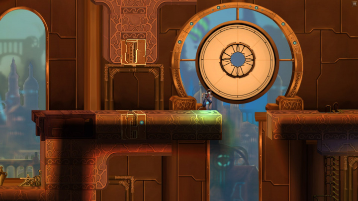 Akční plošinovka ClockWork předvádí svoji puzzle stránku při manipulaci s časem