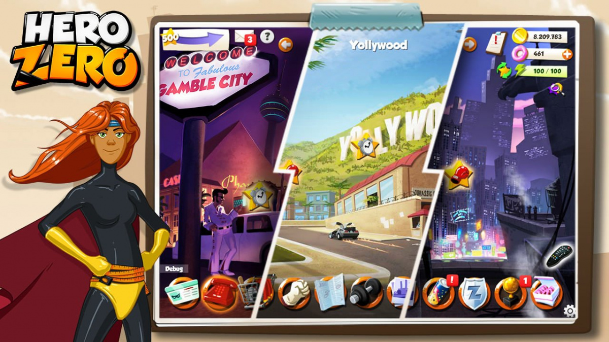 Jako v Kick-Ass: vytrénujte si svého superhrdinu v online hře Hero Zero