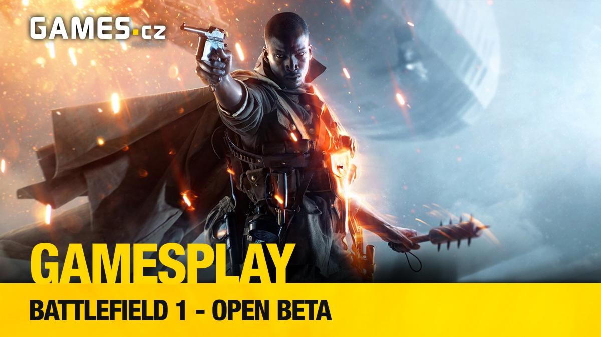 GamesPlay: hrajeme open betu střílečky Battlefield 1