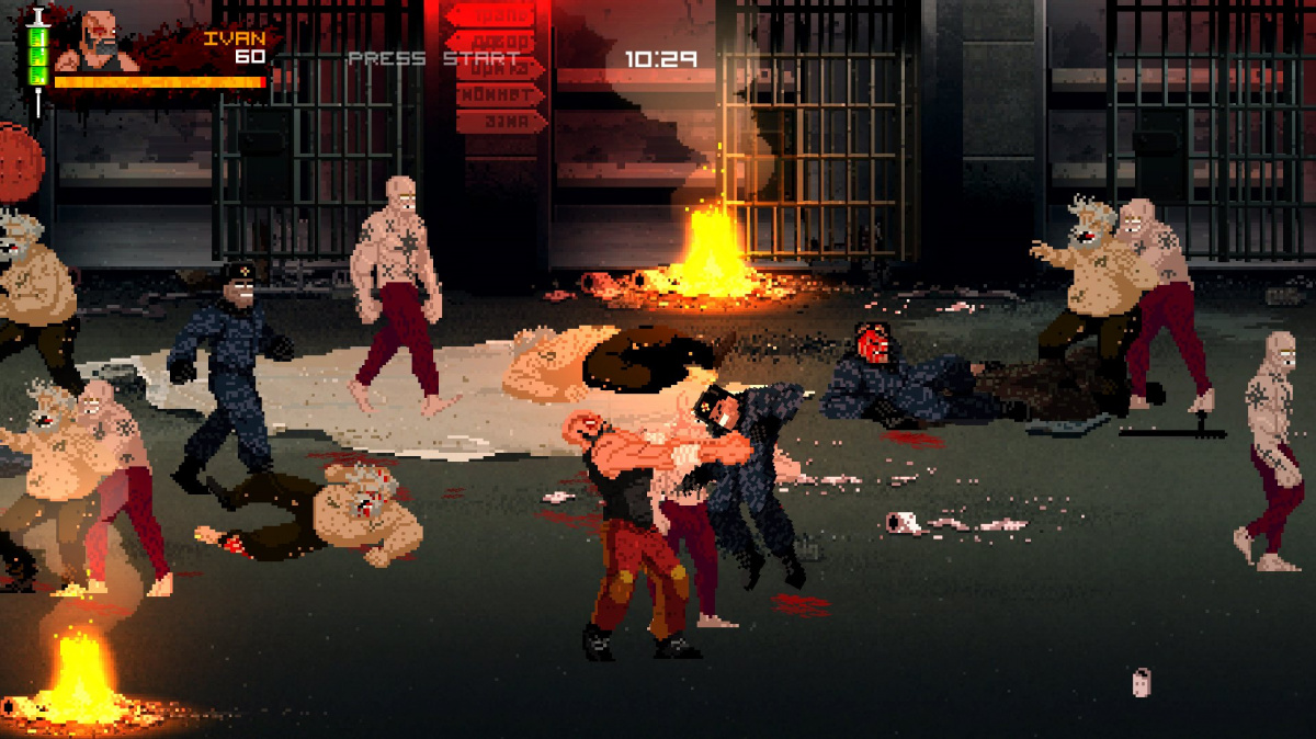 2D mlátička Mother Russia Bleeds spoléhá na atraktivitu krve, drog a Sovětského svazu