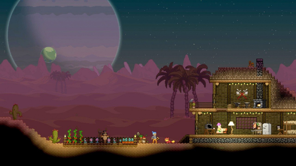 Vesmírný sandbox Starbound překopává meziplanetární cestování