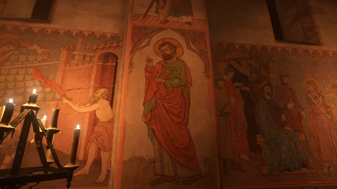 Kingdom Come už má v Sázavském klášteře podobizny podporovatelů z Kickstarteru