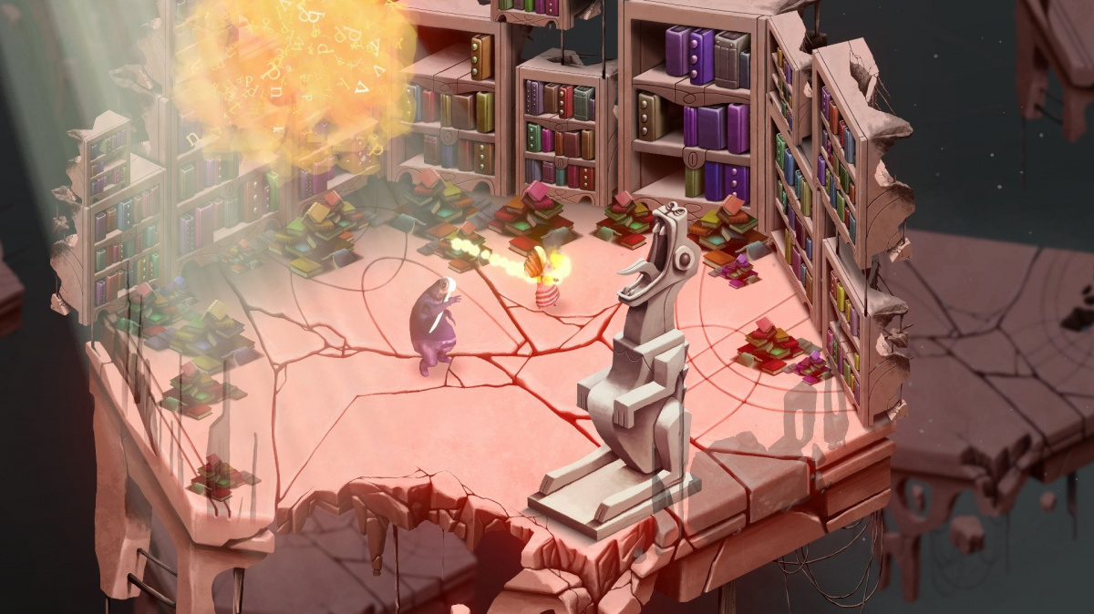 Ve žhářském akčním RPG Quote likvidujete knihy a jejich autory