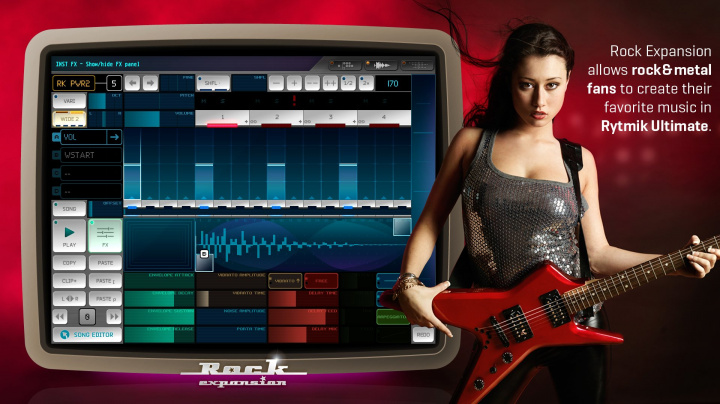 Cinemax brzy vydá DLC pro Rytmik Ultimate, které umožní skládat rockové a metalové skladby