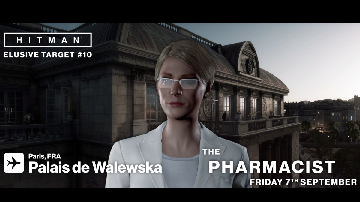 Dalším dočasným cílem v Hitmanovi je šéfka Torvik Research