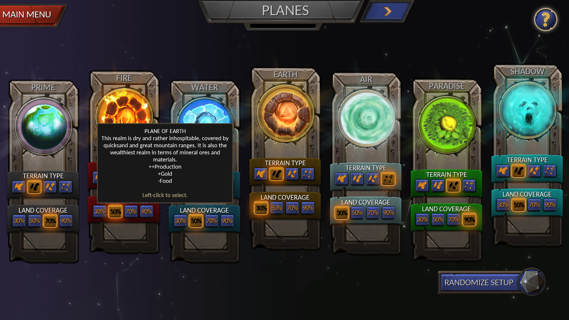 Planar Conquest