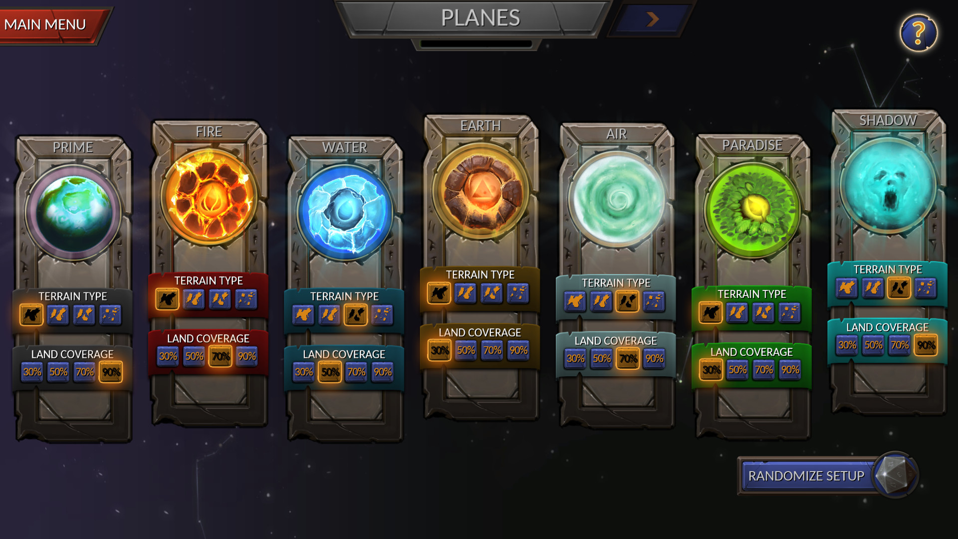Planar Conquest