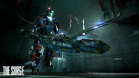 Ukázka soubojů z The Surge silně připomíná Lords of the Fallen