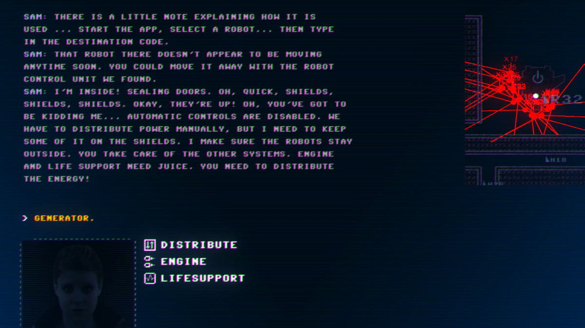 Textová adventura Code 7 vás pošle do vesmíru za počítačovým terminálem