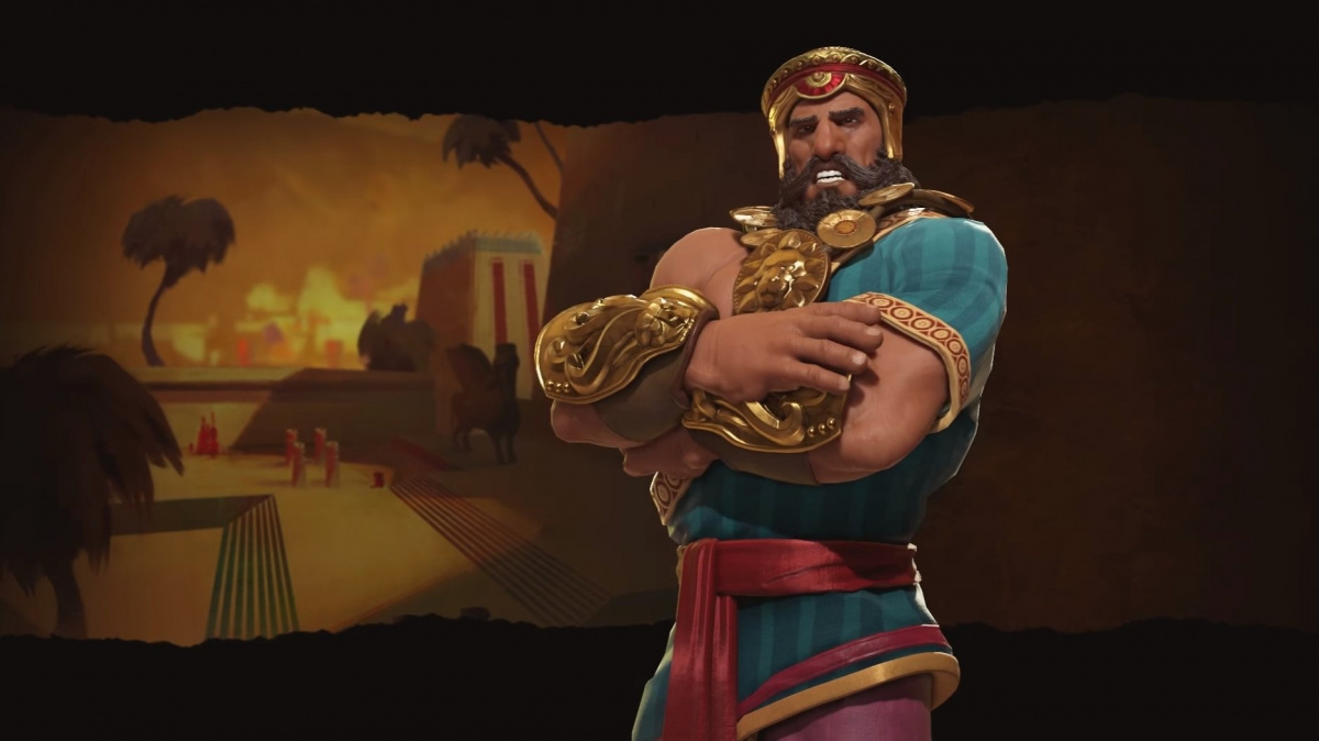 Sumery povede v Civilizaci VI přátelský Gilgameš