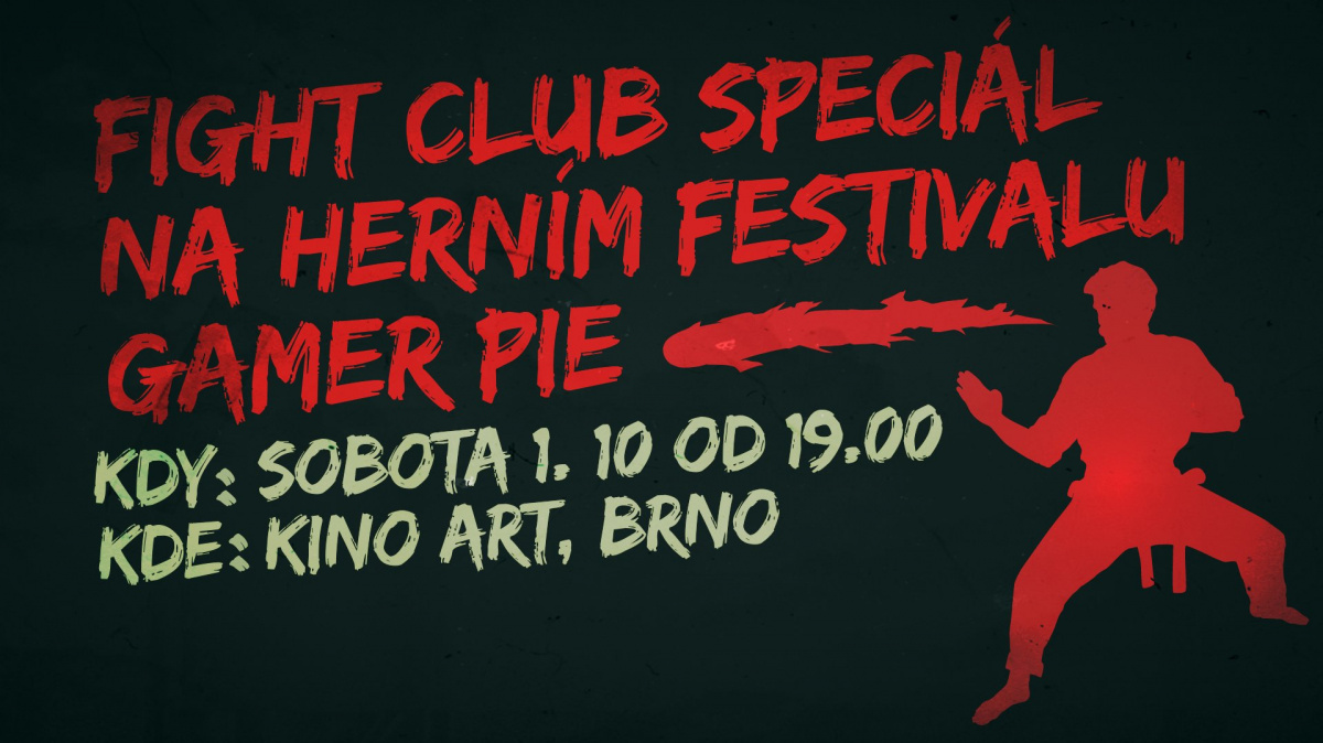 Fight Club Speciál dorazí na herní festival Gamer Pie
