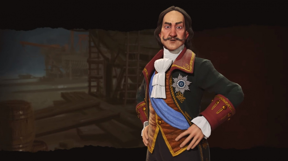 Rusy povede v Civilizaci VI expanzionista Petr Veliký