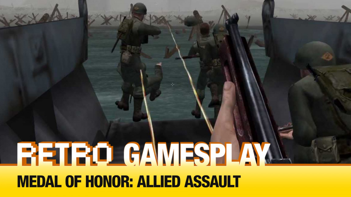 Retro GamesPlay: hrajeme válečnou střílečku Medal of Honor: Allied Assault