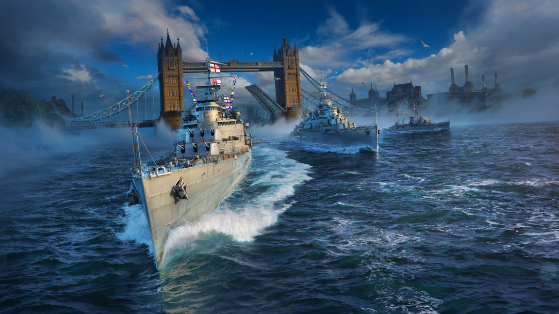 Do World of Warships vplouvají britské křižníky