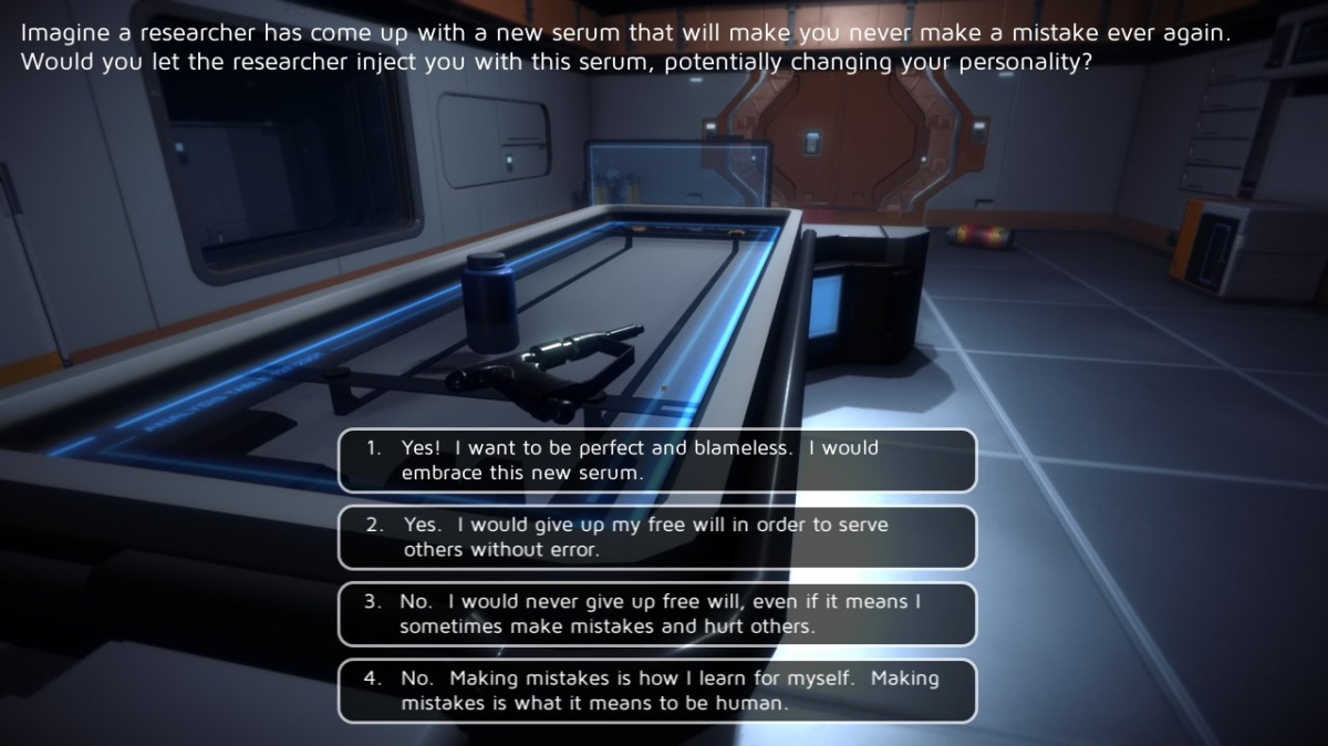 Konverzační adventura The Humanity Hypothesis přemítá nad povahou lidského násilí