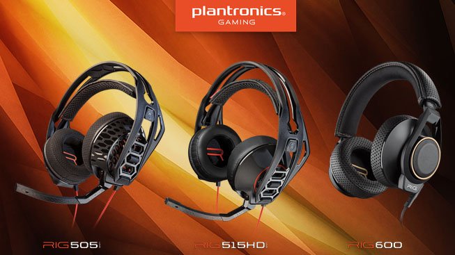 Nové lávové headsety Plantronics RIG a „šestistovka“ k tomu