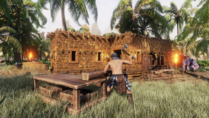 Budování a crafting bude v Conan Exiles stejně důležité jako souboje