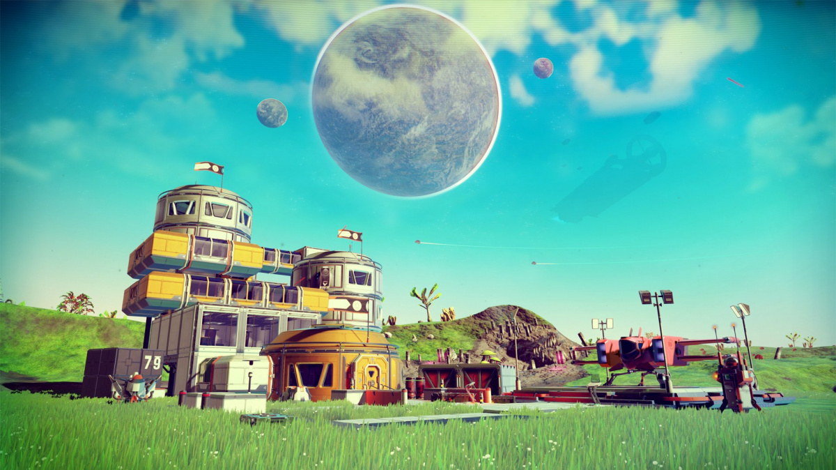 Obří update No Man’s Sky přidává stavbu základen, přepravní lodě a nové herní módy